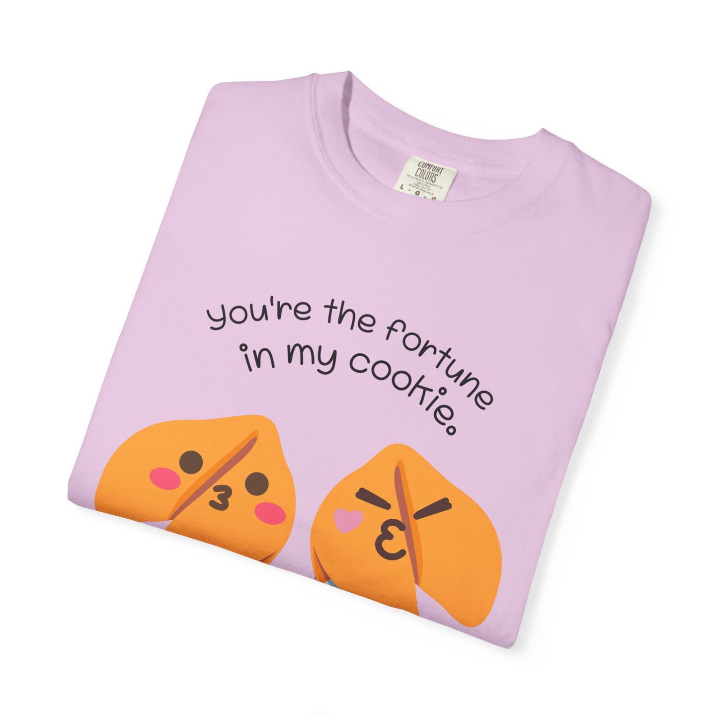 Cute Fortune Cookie Love T-Shirt - Funny Graphic Tee, Novelty Gift Shirt, Couple's Matching Outfit, Unisex Top