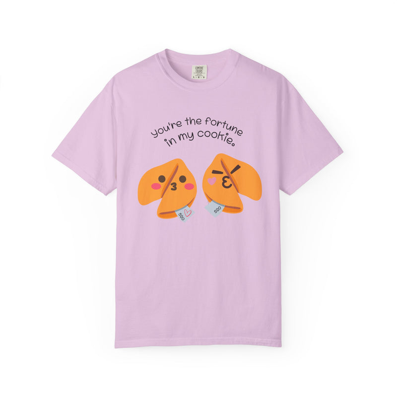 Cute Fortune Cookie Love T-Shirt - Funny Graphic Tee, Novelty Gift Shirt, Couple's Matching Outfit, Unisex Top