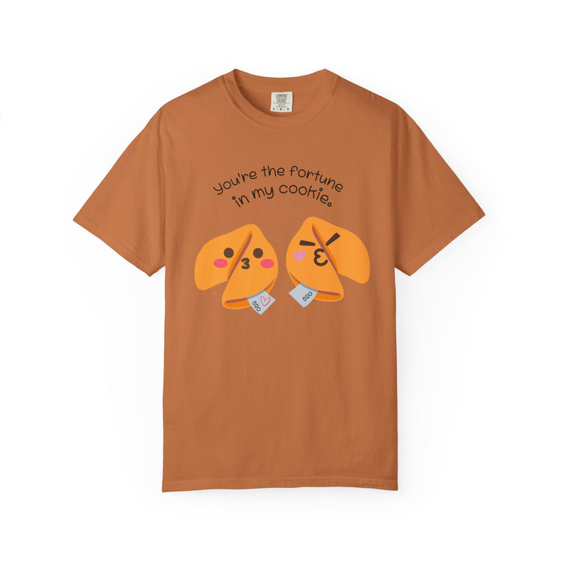 Cute Fortune Cookie Love T-Shirt - Funny Graphic Tee, Novelty Gift Shirt, Couple's Matching Outfit, Unisex Top
