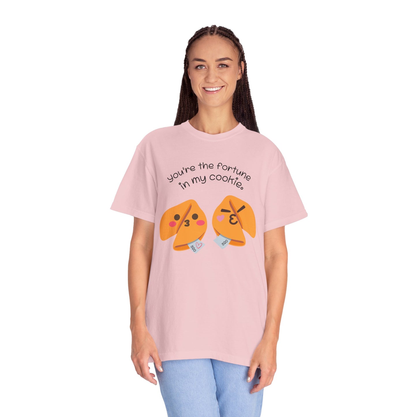 Cute Fortune Cookie Love T-Shirt - Funny Graphic Tee, Novelty Gift Shirt, Couple's Matching Outfit, Unisex Top