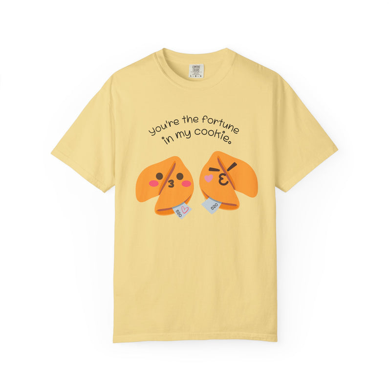 Cute Fortune Cookie Love T-Shirt - Funny Graphic Tee, Novelty Gift Shirt, Couple's Matching Outfit, Unisex Top