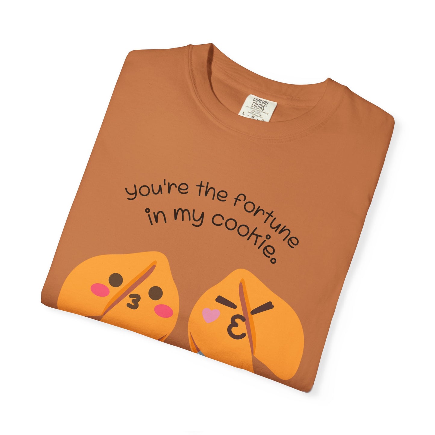 Cute Fortune Cookie Love T-Shirt - Funny Graphic Tee, Novelty Gift Shirt, Couple's Matching Outfit, Unisex Top