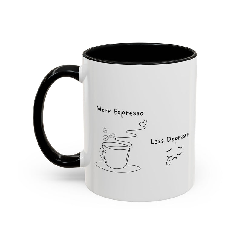 Espresso Motivation Coffee Mug - Coffee Lovers Gift, Unique Barista Gift, Cute Coffee Cup for Home, Funny Drinkware