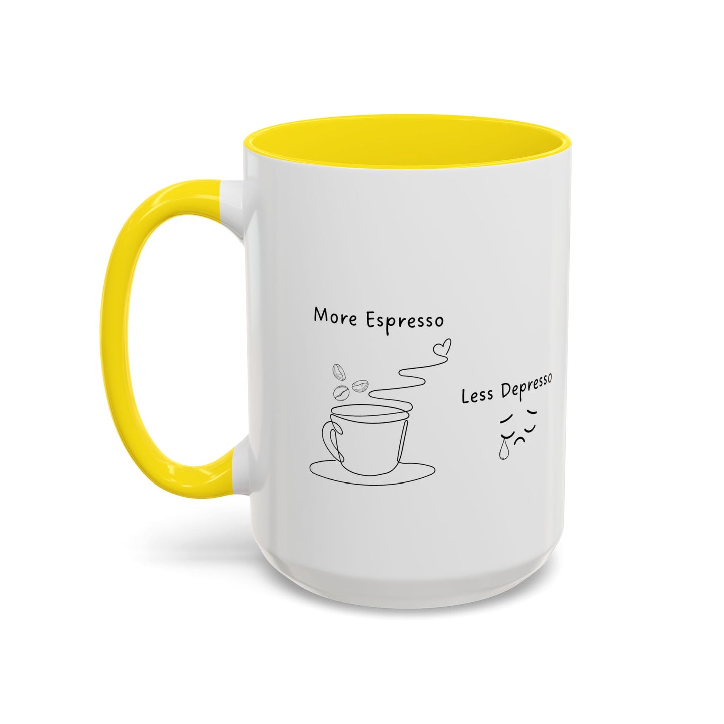 Espresso Motivation Coffee Mug - Coffee Lovers Gift, Unique Barista Gift, Cute Coffee Cup for Home, Funny Drinkware